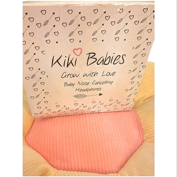 Kiki Babies Pink Noise-Canceling Baby Headphones (NWT) - Picture 6 of 6